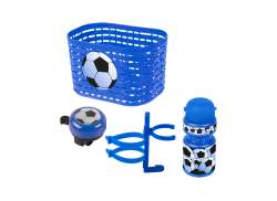 Messingschlager Accessoire Set Voetbal - Blauw