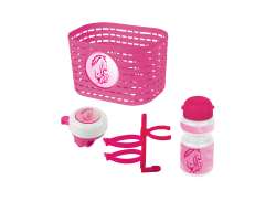 Messingschlager Accessorio Set Paarden - Rosa
