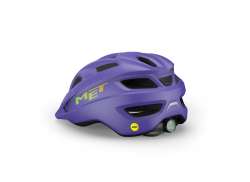 MET Crackerjack Mips Kinder Fahrradhelm Lila - 52-57 cm