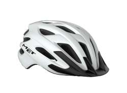 MET Crossover Fahrradhelm Matt Weiß - M 52-59 cm