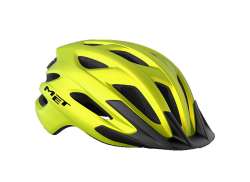 MET Crossover Mips Cykelhj&auml;lm Lime Gul Metallisk - XL 60-64