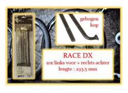 Miche Drát Sada Lf/Rr Pro. Race Axy WP Disk - Černá (10)