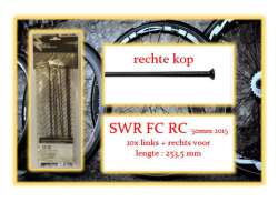 Miche Dr&aacute;t Sada Předn&iacute; Pro. SWR FC RC 50mm CB 2015 - Čern&aacute; (10)