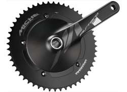 Miche Pistard Air Crankset 49T 165mm Aluminum - Black