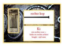 Miche Rayon Set Lf/Rf/Lr Pour. K1 - Noir (10)