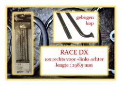 Miche Rayon Set Rf/Lr Pour. Race DX - Noir (10)