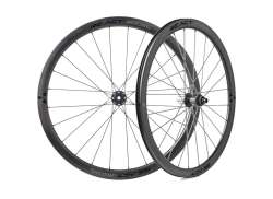 Miche RE.ACT Conjunto De Ruedas 28" Campagnolo Freno De Llanta Clincher - Negro