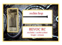 Miche 스포크 세트 Lr/Rr For. Revox RC - 블랙 (10)