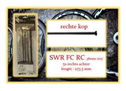 Miche Speiche Set RR F&#252;r. SWR FC RC 36mm 2017 - Schwarz (5)