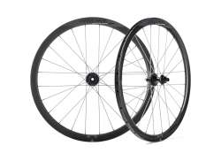 Miche Supertype 336 T DX Conjunto De Ruedas 28&quot; Shimano Carbono - Negro