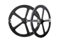 Miche Supertype SPX 5 Wheel Set 28\" 1V Disc CL Carbon - Bl