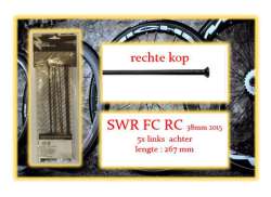Miche スポーク セット Lr 用. SWR FC RC 38mm CB 2015 - ブラック (5)