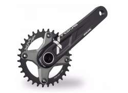 Miche XTone Crankset 34T 12V 165mm - Black