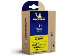 Michelin Airstop D3 내부 튜브 24 x 1.30-1.80&quot; Pv 40mm - 블랙