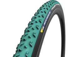 Michelin 功率 Mud 轮胎 28 x 1.30" TL-R - 黑色/绿色