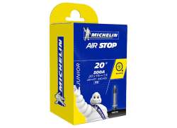 Michelin Indre Slange E4 Airstop 20 x 1 3/8 FV - Sort
