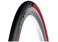 Michelin Lithion 3 轮胎 23-622 可折叠 - 黑色/红色