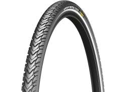 Michelin 轮胎 26 x 1.60 Protek 十字 最大 反光. 黑色