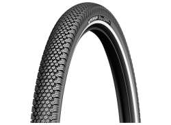 Michelin 轮胎 28x1.60 Star 握把 抗-渗漏 反光 黑色