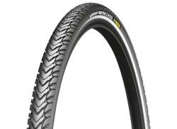 Michelin Protek 크로스 Max 타이어 28 x 1.75" 반사 - 블랙