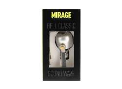Mirage Classic Sound Wave Dzwonek Rowerowy Ø27mm - Srebrny