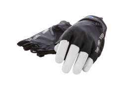 Mirage Cycling Gloves Short Lycra Gel Black - Size L