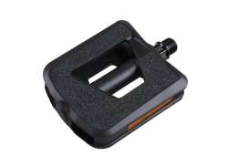 Mirage DeLuxe Pedals Plastic Incl. Grip - Black