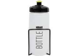Mirage Drikkeflaske Med Holder 600cc Hvid