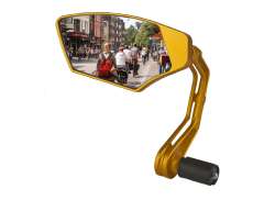 Mirage First Class Specchietto Bici &Oslash;14.8-23mm Oscuramento L - Oro
