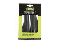 Mirage Grips in Style Handvatten 132/100mm - Zwart