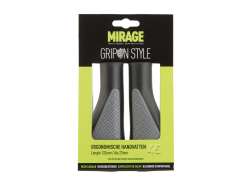 Mirage Grips in Style Handvatten 132mm - Zwart/Grijs