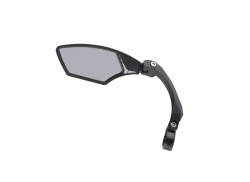 Mirage Luxury Mirror Incl. Clamp - Black