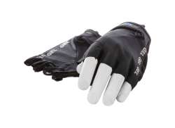 Mirage Lycra Gel Cycling Gloves Short Black