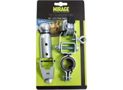 Mirage 自行车拖车 连接器 座管夹 - 银色