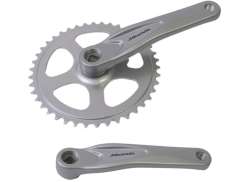 Miranda Alfa Sistem Pedalier 42T 1V 170mm Pătrat Ax - Argintiu