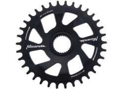 Miranda Gen4/BES3 Chainflow Kedjedrev 34T DM Alu - Svart