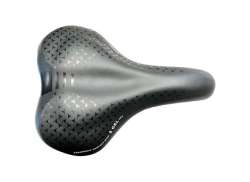 Monte Grappa Asola 6200 Bicycle Saddle Gel Steel Rails - Bl