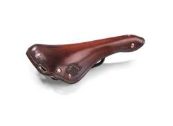 Monte Grappa Bicycle Saddle Charleston Sports Leather Brown