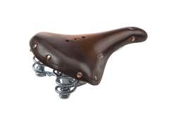 Monte Grappa Bicycle Saddle Frontiers Classic Leather Brown