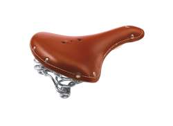 Monte Grappa Bicycle Saddle Frontiers Classic Leather Cognac