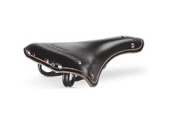 Monte Grappa Bicycle Saddle Oxford Club Leather Black