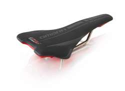 Monte Grappa BMG Ombra Bicycle Saddle - Black/Red
