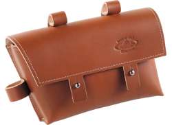 Monte Grappa Frame Bag Leather - Honey Brown
