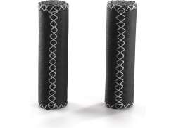 Monte Grappa Grips 120mm Leather Black