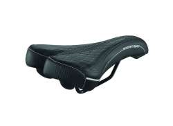 Monte Grappa Night/Day Bicycle Saddle 280mm - Black