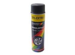 Motip Lata De Spray Wheelspray 400ml - Matt Preto