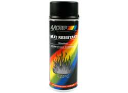 Motip Spray Can Heat Resistant Black 400 ml
