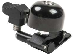 Mounty Bicycle Bell Mini Roby Assembly On Cable - Black