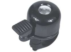Mounty Mini Bicycle Bell Billy &#216;25.4mm Clamp Gloss Black