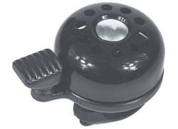 Mounty Mini Bicycle Bell Charly &#216;25.4mm Clamp Gloss Black